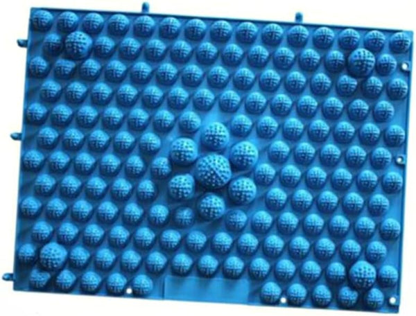 Foot Massage Mat Acupressure Plate for Blood Circulation Relief Portable TPE Reflexology Pebble Mat for Office Workers and Seniors Convenient Relief