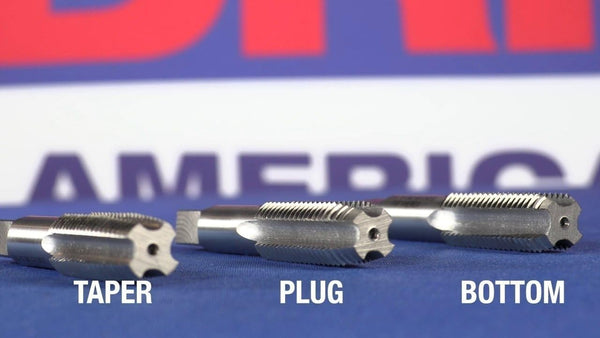 Drill America 3/8"-40 UNS High Speed Steel Plug Tap, (Pack of 1)