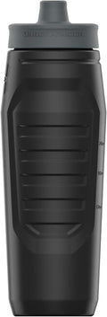 Under Armour Squeeze Water Bottles, 32 oz Water Bottles, Sideline Sports Water Bottle with Quick-Shot Lid, Quick & Easy Hydration, Gym Water