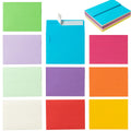 100 Pack A2 Colorful Invitation Envelopes Self-Adhesive, 4.37 x 5.75 Inches | For Wedding & Party Invitations, For Greeting Cards & Announcements,
