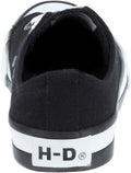 Harley-Davidson Footwear Womens Zia Lace Up Sneakers Shoes Casual - Black 7 Black