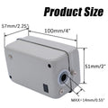 mxuteuk AC 220V/380V Push Button Switch On/Off Start Stop Switch 3 Phase Self Lock Electric Motor Switches Mechanical Equipment Control Station