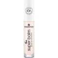 essence The Super Balm Glossy Lip Treatment (01 | Light Pink) | Hydrates, nourishes with Shea Butter and Vitamin E, Sheer Pink Tinted Finish,
