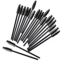 GUMIKE 100 Pcs Disposable Eyelash Mascara Brushes for Eye Lashes Extension Eyebrow and Makeup (Black)