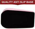 1Pcs Desktop Tape Dispenser Adhesive Roll Holder with Weighted Nonskid Base, Pink (Tape not Included) 1 Pack Pink