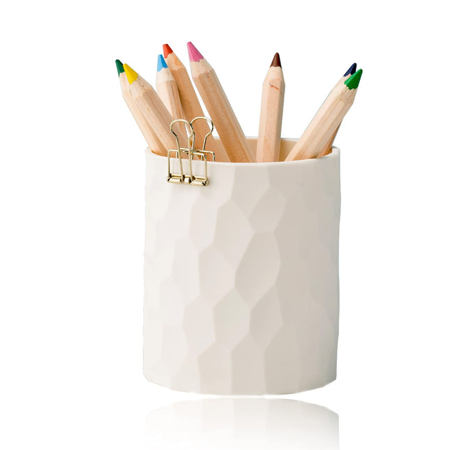 Pen Holder,Nordic Style Silicone Waterproof Pencil Holder for Desk Simple&Modern