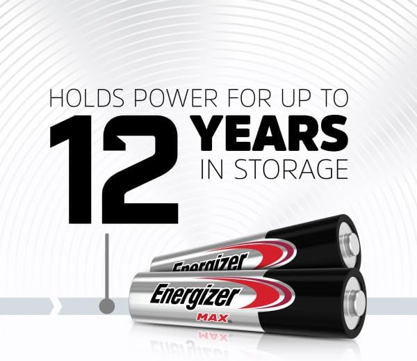 Energizer AA and AAA Batteries, 48 Count, Combo Pack Contains 24 Max Double a an