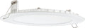 Juno LED Recessed Lights 6 Inch round Wafer Downlight, 5-In-1 Switchable White Color Temperature, 120 Volts, 6-Inch Ultra-Thin Flat Trim, Matte