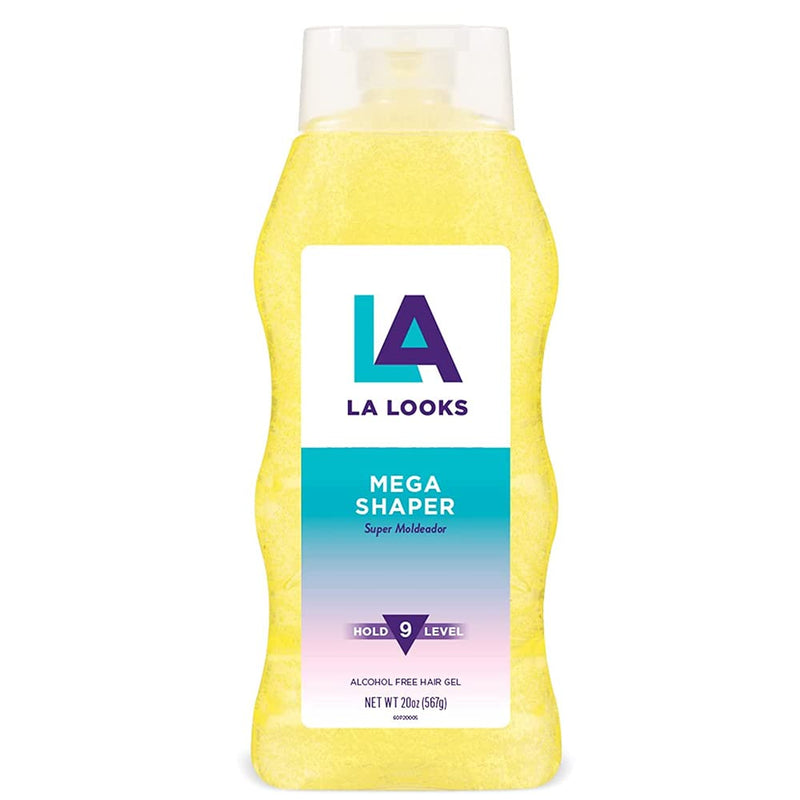 L.A. Looks Mega Shaper Hair Gel - Hold 9 Level - 20 Oz (567g) Parfum 20 Ounce (Pack of 1)