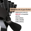 Ecofan Replacement Motor Kit, MRKCA01, for Models 812AM, 810CA, 812CA, Extend the Life of Your Ecofan with Easy DIY Maintenance