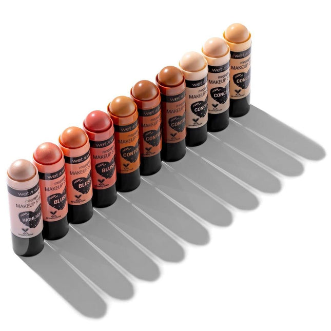 wet n wild MegaGlo Makeup Stick, Buildable Color, Versatile Use, Cruelty-Free & Vegan - Nude For Thought Nude For Though
