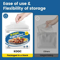 KOOC Slow Cooker Liners 14"X22" 10 Count Extra Large Size Disposable Pot Liners Christmas Cooking Bags Fit 6 Qt to 10 Qt Pot BPA Free Fresh