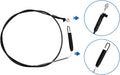 fascinatte 133-8158 Blade Brake Cable Kit with Bracket, Fits Toro 30" Timemaster Mowers | Complete replacement kit, pre-aligned mounting bracket,