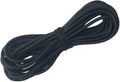 1/8-Inch (3mm) Black Heavy Stretch Round String Elastic Cord (Cut of 10 Yards)