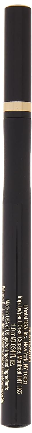 L'Oreal Paris Makeup Infallible Super Slim Long-Lasting Liquid Eyeliner, Ultra-Fine Felt Tip, Quick Drying Formula, Glides on Smoothly, Black,