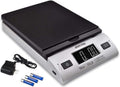 Accuteck 8250 High Accuracy Digital Shipping Scale and Postal Scale, 0.1oz Precision, 50Lb Black silver 50LB