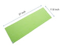 Modu 3 PCS Long Exfoliating Washcloth - African Bath Net Sponge Loofah Japanese Washcloth Body & Back Scrubber for Shower, Deep Cleansing (Sky