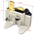 Compressor Start Relay 4.7 Ohm 1-Pin PTC Overload Kit | Compatible with Mini Fridges Compact Refrigerators Beverage Wine Coolers Deep Freezers