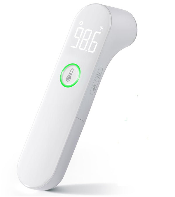 Thermometer for Adults and Kids, Fast Accurate Baby Thermometer, Fever Alarm & Mute Mode, Baby Essentials - Lifetime Support White