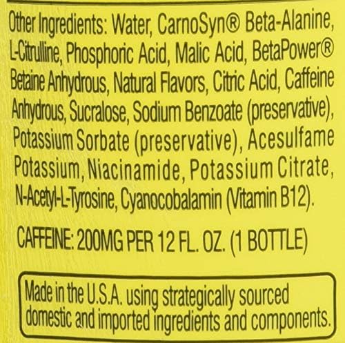 C4 Energy Non-Carbonated Zero Sugar Energy Drink, Pre Workout Drink + Beta Alanine, Fruit Punch, 12 Fl Oz (Pack of 12) Fruit Punch 12 Fl Oz (Pack