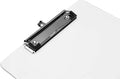 Plastic Clipboards (Set of 6) Transparent Clipboard (Clear) Strong 12.5 X 9 Inch | Holds 100 Sheets! Acrylic Clipboards with Low Profile Clip |