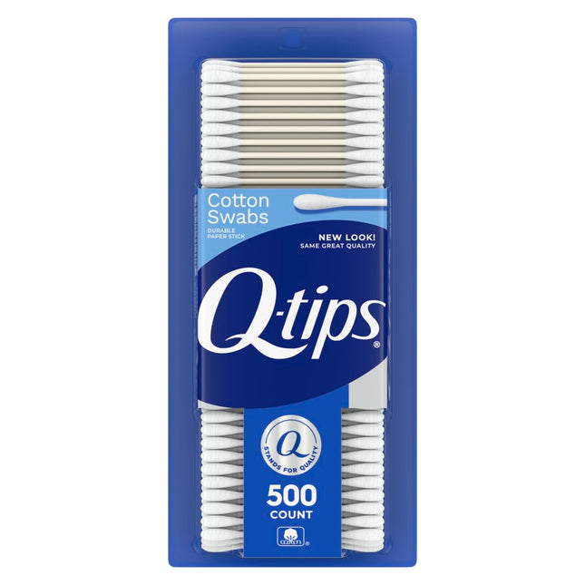 Q-Tips Cotton Swabs for Hygiene and Beauty Care Original Cotton Swab Made with 1