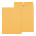 Staples 9 x 12 Kraft Clasp & Moistenable Envelopes, Brown Manila, Heavyweight Document Mailers with Metal Clasp, 100/Box 100 Pack