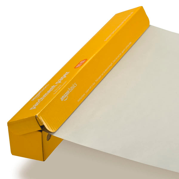 Amazon Basics Non-Stick Parchment Paper for Baking, Cooking, Oven Safe, 15 inches, 90 Sq Ft Roll, 1 Pack Pack of 1