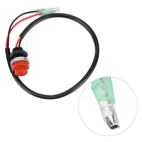 For 1989 Evinrude Johnson Outboard Start Button Boat Button Switch, Start Stop Switch Keyless Push Button for Marine Boat Yatch Outboard Engine