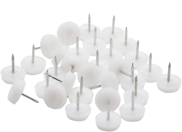 150 Pcs Plastic Furniture Chair Table Leg Feet Protector Pad Glide Nail for Chairs, Stools, Tables. Protect The Floor Smooth and Wood Furniture