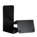 Camelmother Metal Bookend for Shelves Book Holder & Stopper Black