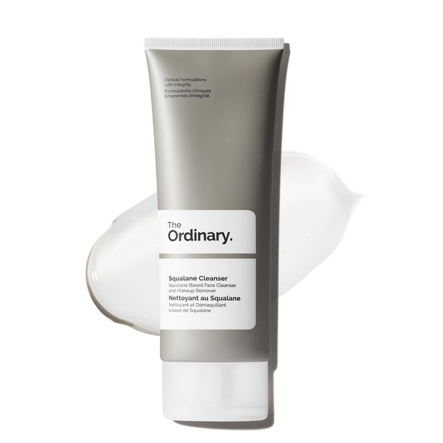 The Ordinary Squalane Cleanser, Hydrating Makeup Remover, Supports Moisture Barr