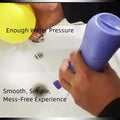 Portable Travel Bidet Handheld Bottle -17oz(500ml) for Personal Cleansing Extended Nozzle - Personal Hygiene Care Toilet Bidet Spray -with Storage