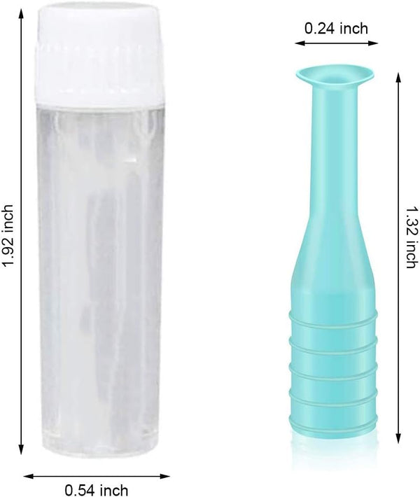 Hard Contact Lens Remover 10 Pack RGP PlungerInserter for Soft Hard Lenses Contact Lens Remover,10 Count