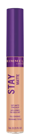 Rimmel London Stay Matte - 111 Fair - Concealer, 24-Hour Wear, Shine Control, Fights Free Radicals, 0.23oz Fair 0.23 Fl Oz (Pack of 1)