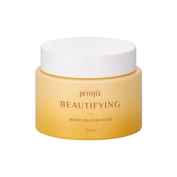 Petitfee Beautifying Mood on Cleanser 3.38 Fl. Oz. (100Ml) - Cleansing Balm, Makeup Removal, Pore Cleansing, Dissolves Sunscreen, Moisturizing