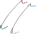 50 Pieces 90-Degree Angle Body Clips Bent Springy Pins & RC Car Clip Pin Steel Wires for 1/8 1/10 1/12 Scale RC Model Cars Universal Vehicle Clips