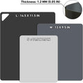 WK Flexible Plastic Cutting Boards Mats for Kitchen, Flexible Non Slip Cutting Mat, Thin Cutting Sheets, BPA Free, Dishwasher Safe, Multi Sizes
