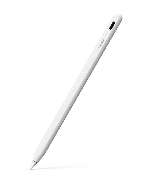 Metapen Pencil A8 V4 for iPad 2018-2026, Upgrade Magnetic Attraction, 2X Fast Charge, Low Latency Stylus Pen for iPad 11-6th Gen, Pro