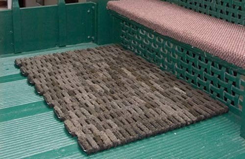 Durable Corporation-400S2030 Dura-Rug Recycled Fabric Tire-Link Outdoor Entrance