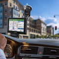 1Zero GPS Suction Cup Mount for Garmin [Quick Extension Arm], Replacement GPS Dash Ball Mount Dashboard Windshield Car Holder for Garmin Nuvi Dezl