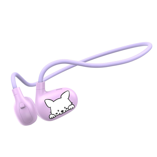 Kids Headphones, LK15 Open Ear Bluetooth Headphones with Air Conduction, Ultra-Light, 85Db Volume Limiting Wireless Head