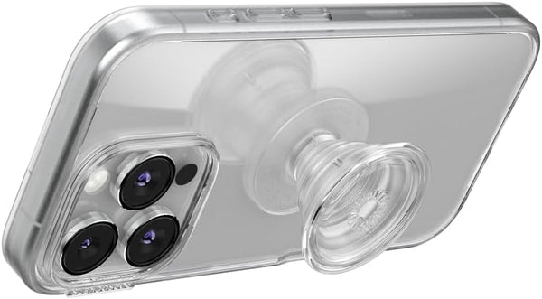 PopSockets Adhesive Phone Grip, Holder, Phone Stand, Clear - Clear Adhesive Clear