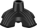 Walking Cane Tip | Self Standing, Quad Replacement for Walking Cane (3/4Inch) | Stable Four Point Anti-Slip Stand for Cane | 4 Prong Rubber Tip