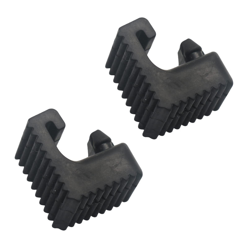 Sliding Door Rail Stopper 72557-S0X-A00 2PCS for Rear Left Driver & Right Passenger Slide Door Compatible with Honda Odyssey Van Door Parts 1999-2010