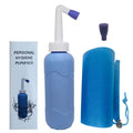 Portable Travel Bidet Handheld Bottle -17oz(500ml) for Personal Cleansing Extended Nozzle - Personal Hygiene Care Toilet Bidet Spray -with Storage