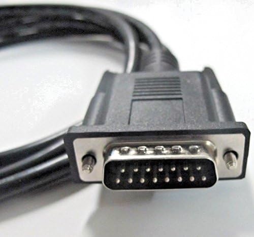 OBD-II OBD2 Cable for Older NEXIQ1 with 15-Pin Male Adapter Cable Fits NEXIQ USB Link1 (1St Generation) 125032 P/N 44801