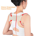 WEEOATAR Posture Corrector,Upper Back Brace Easy to Use,Highly Elastic Posture Trainer,Adjustable Back Straightener Brace,Posture Corrector Strap