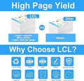 LCL Compatible 712 712XL Yellow High Yield 29-Ml 3-Pack Ink Cartridge (3ED79A) Replacement for HP 712 Designjet T650, T630, T250,T230, T210 &