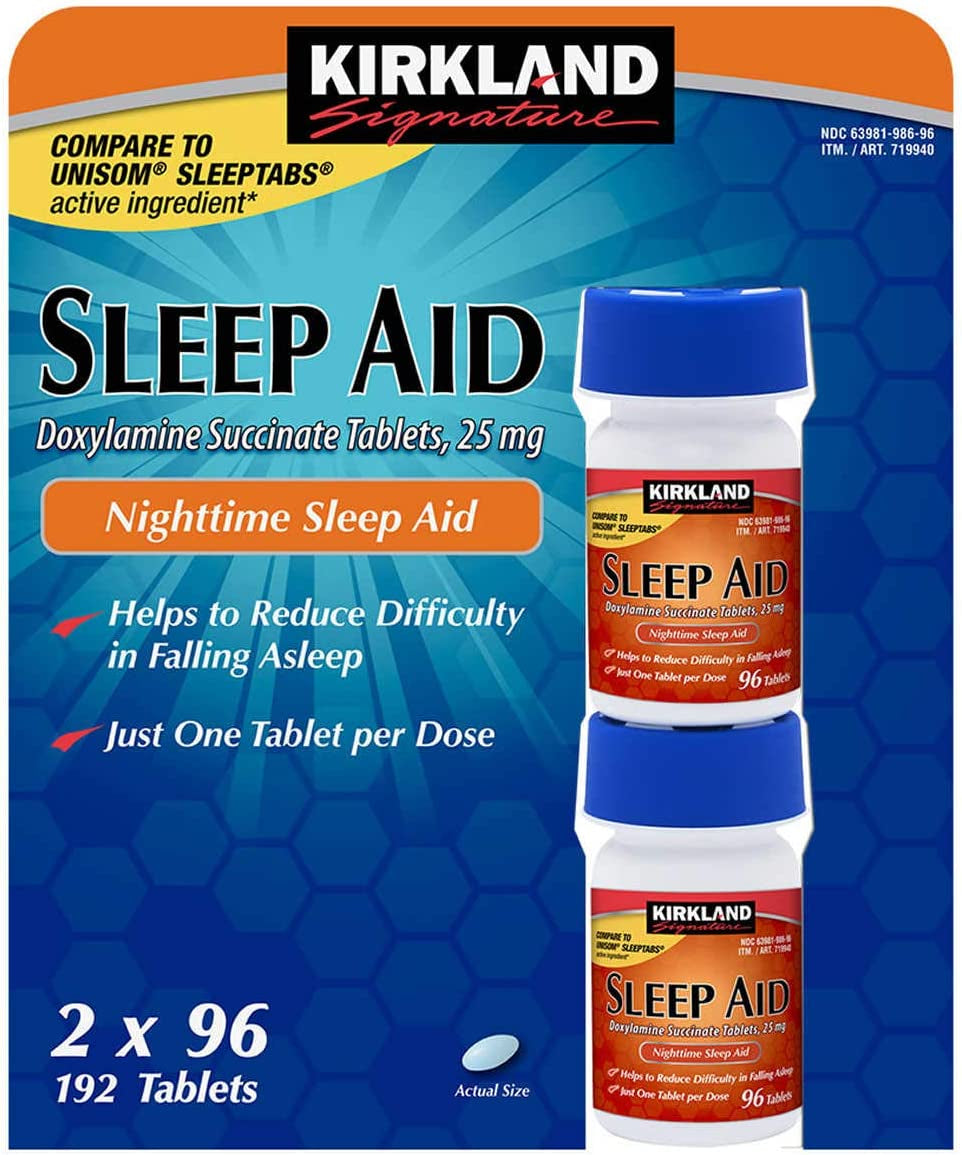 Kirkland Signature Sleep Aid, 192 Tablets